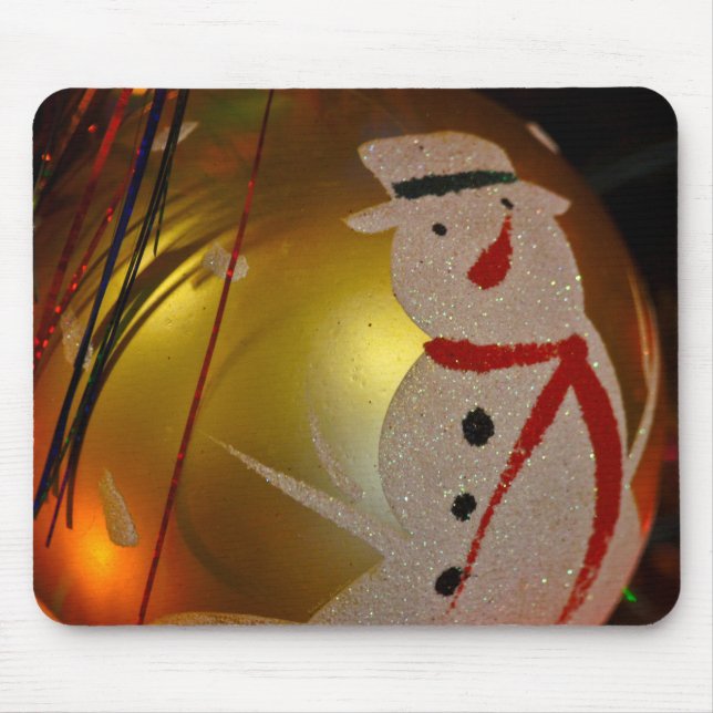 Frostad Snömannen Ornament Musmatta (Framsidan)