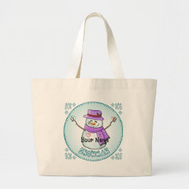 Frostad Snömannen Totebag Jumbo Tygkasse