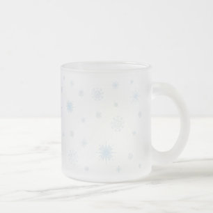 Frostad Snowflakemugg Glasmugg