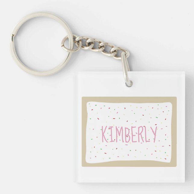 Frostad Toasterbakelsepersonlig Keychain (Framsidan)