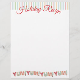 Frostade kakor Jul recept brevpapper