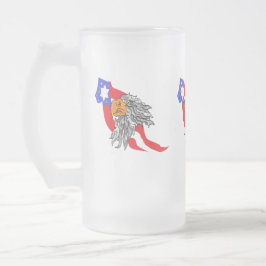Frostat Beer Mugg: Eagle Ölglas