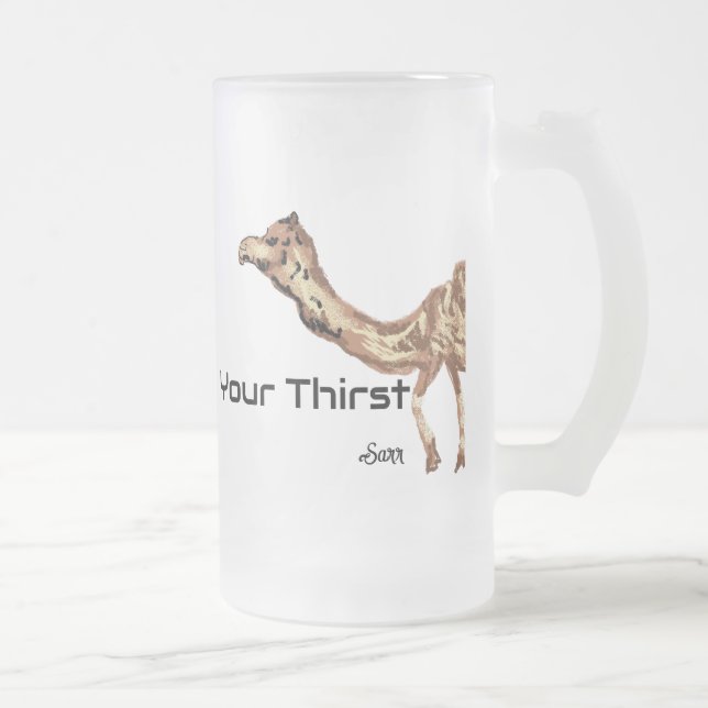 Frostat Beer Mugg : Stäng törsten (Höger)