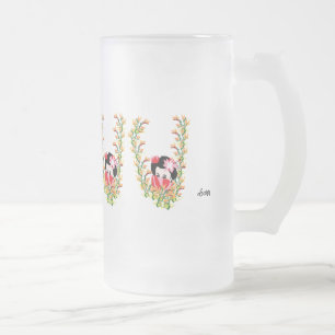 Frostat Beer Mugg: Titta inom Ölglas