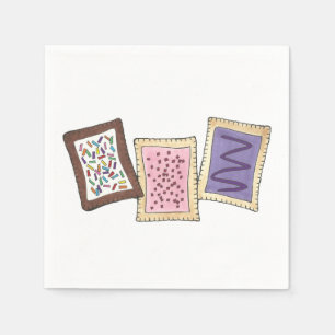 Frostat Breakfast Toaster Pastry Junk Food Foodie Pappersservett