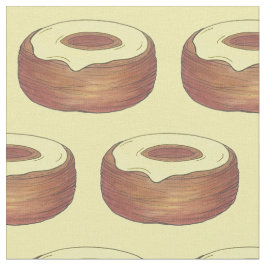 Frostat Croissant Donut Doughnut Pastry Bakery Tyg
