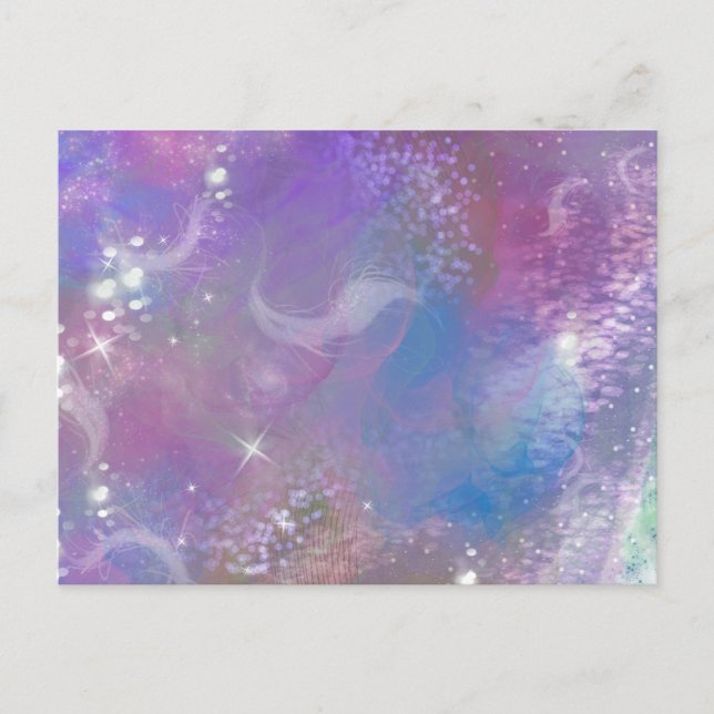 Frostat Dreaming Helg Vykort (Framsida)