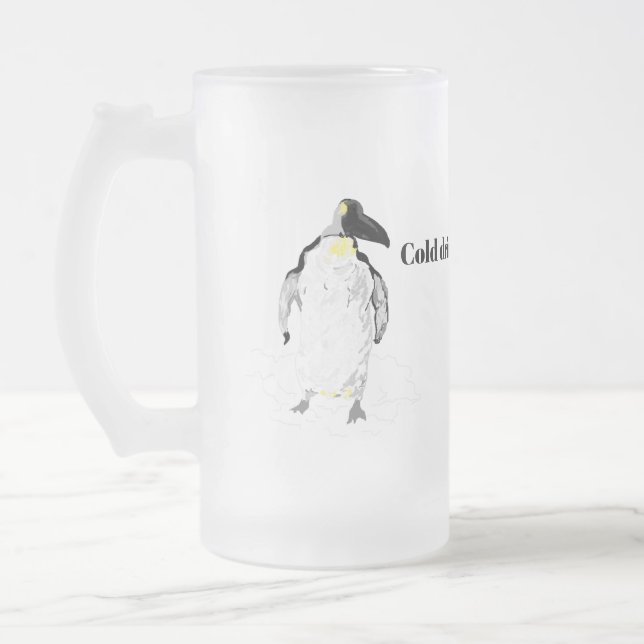 Frostat Glas Mugg: kallaste Frostat Ölglas (Vänster)