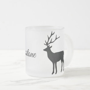 Frostat Glass Mugg-Yellowstone Hjort Frostad Glasmugg