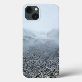 Frostat Grått Scenia Mountain iphone case