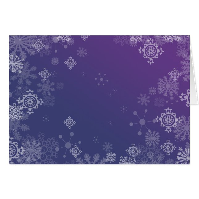 Frostat Hälsningskort (Framsidan Horizontal)