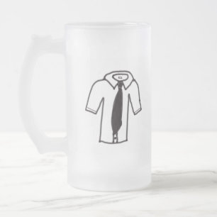 Frostat Mugg w/Black och White Shirt w/Tie