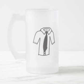 Frostat Mugg w/Black och White Shirt w/Tie