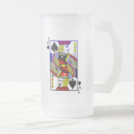 Frostat ölexponeringsglas för död jack frostat ölglas