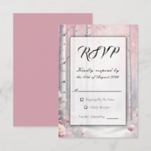 Frostat Petals i Winter Woodland Bröllop