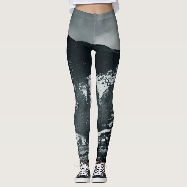 Frostbergens baljväxter leggings (Framsida)
