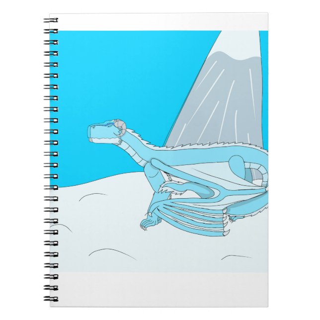 Frostbet isdraken anteckningsbok (Framsidan)