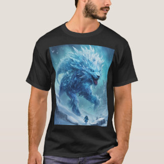 Frostbett i frysta tundras t shirt