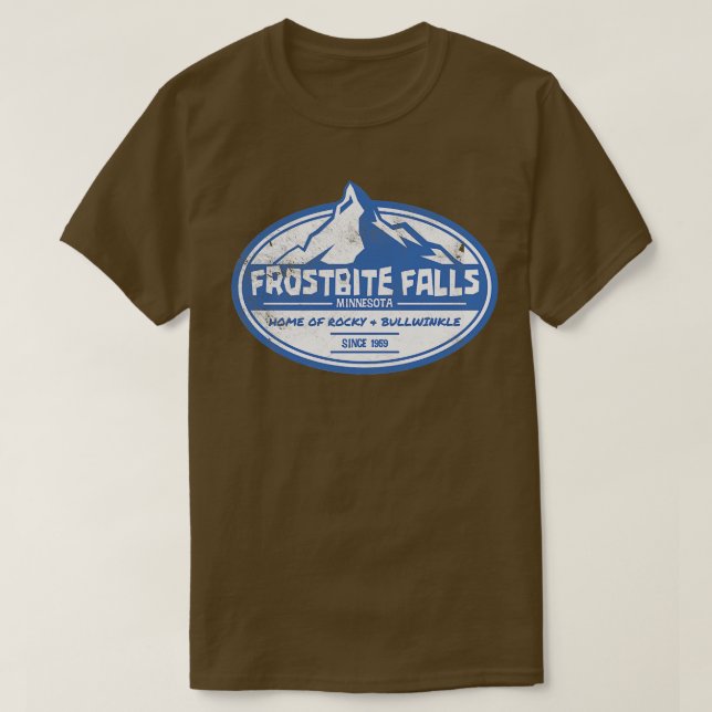 Frostbett Tryckta T Shirt (Design framsida)
