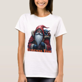 Frostbite Santa & His Mischief Elf. T Shirt