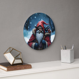 Frostbite Tomte & Hans Busiga Tomte. Stor Klocka
