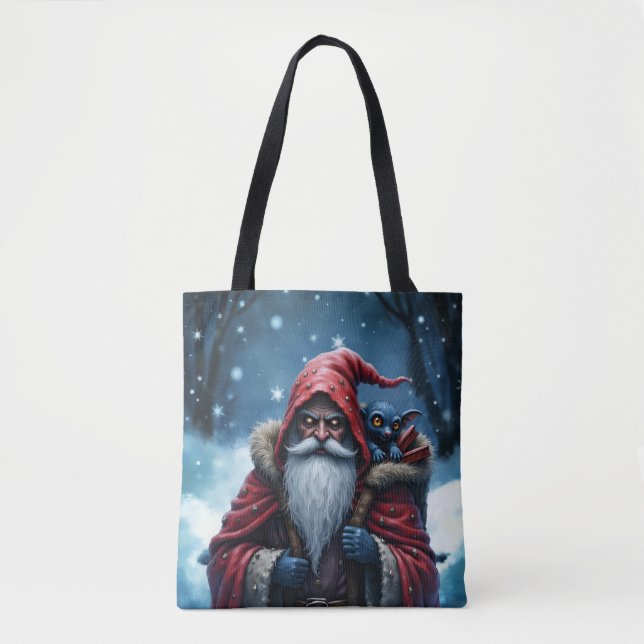 Frostbite Tomte & Hans Busiga Tomte. Tygkasse (Framsida)