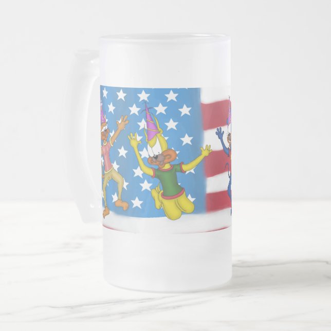 Frostblåst öl Mugg (Framsida vänster)