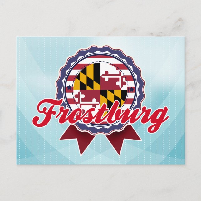 Frostburg, MD Vykort (Framsida)
