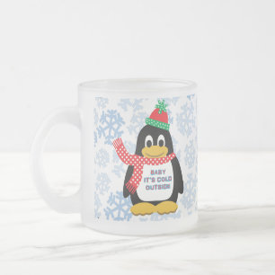 Frosted 10 oz Frosted Glass Mugg