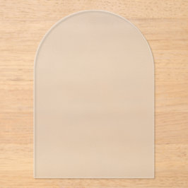 Frosted Arch Acrylic Invitations for Special Event