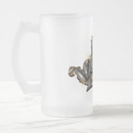 Frosted Beer Glass (10 oz) & 16 oz.) Frostat Ölglas