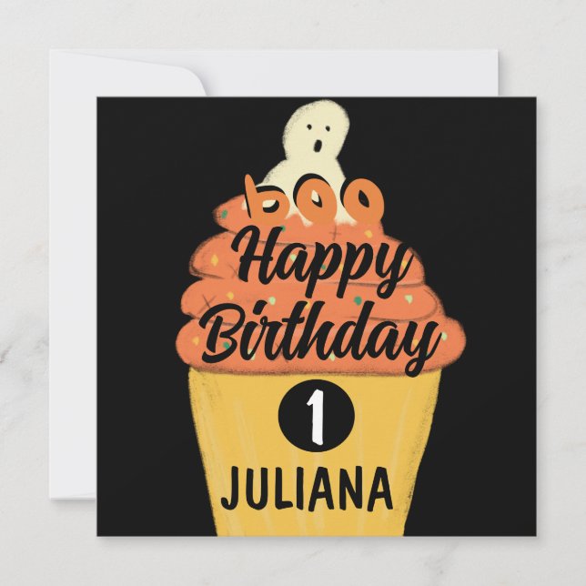 Frosted Cuptårta Ghost Costume Halloween fest (Framsida)