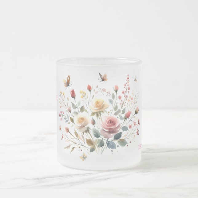 Frosted Glass Mugg MY MY MST BEAUTIFUL STÄLLE Var0 (Center)