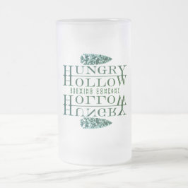 Frosted Hungry Hollow Beer Mug Frostat Ölglas