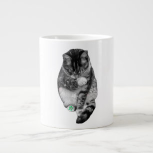 Frosted Paw Holiday-mugg Jumbo Mugg