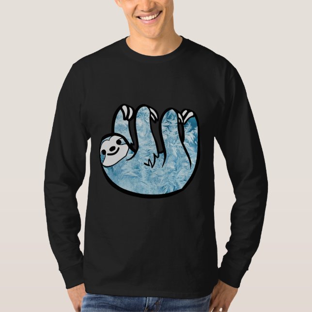 Frosted Sloth T Shirt (Framsida)