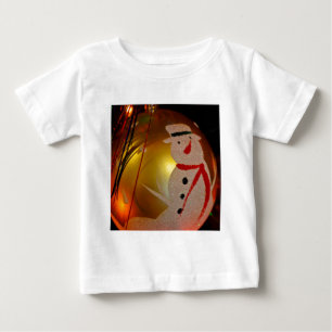Frosted Snögubbe Ornament T-shirt