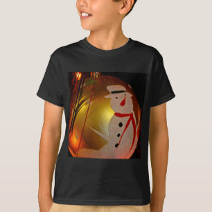 Frosted Snögubbe Ornament T-shirt