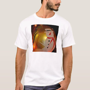 Frosted Snögubbe Ornament T-shirt