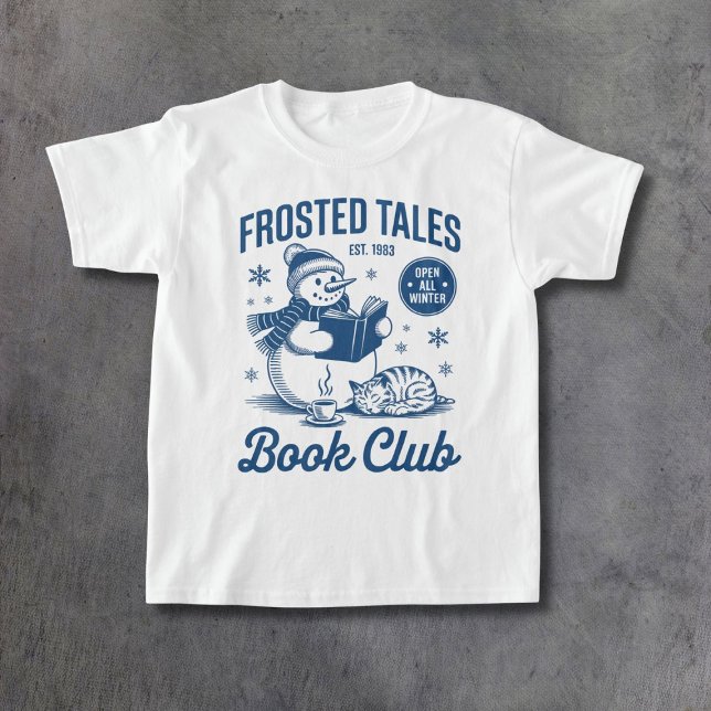 Frosted Tales Bok Klubb T Shirt (Skapare uppladdad)