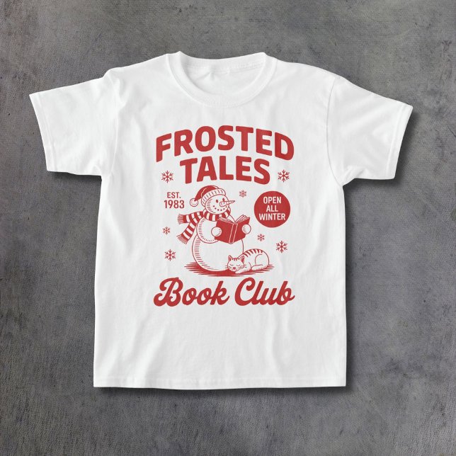 Frosted Tales Bok Klubb T Shirt (Skapare uppladdad)