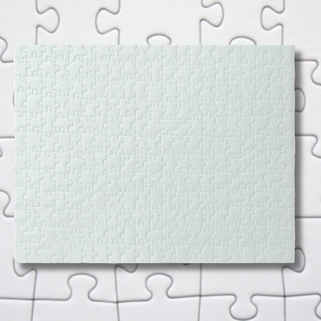 Frosted White Solid Färg | Klassisk | ELEGANT Pussel (Skapare uppladdad)