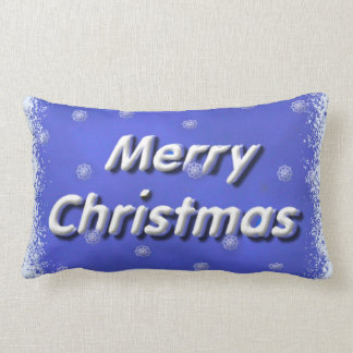 frostig god jul 3D Lumbarkudde