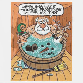 Frostig i en Hett Fleecefilt