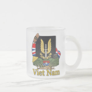 Frostig mugg för speciell tjänste- SAS vietnam f