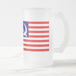 Frostig Obama-Biden2008 Frostat Ölglas
