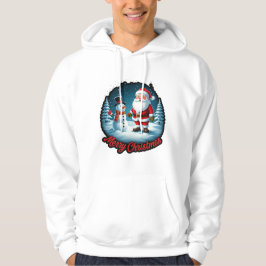 "Frostiga festligheter: Julens mode underverk" Hoodie