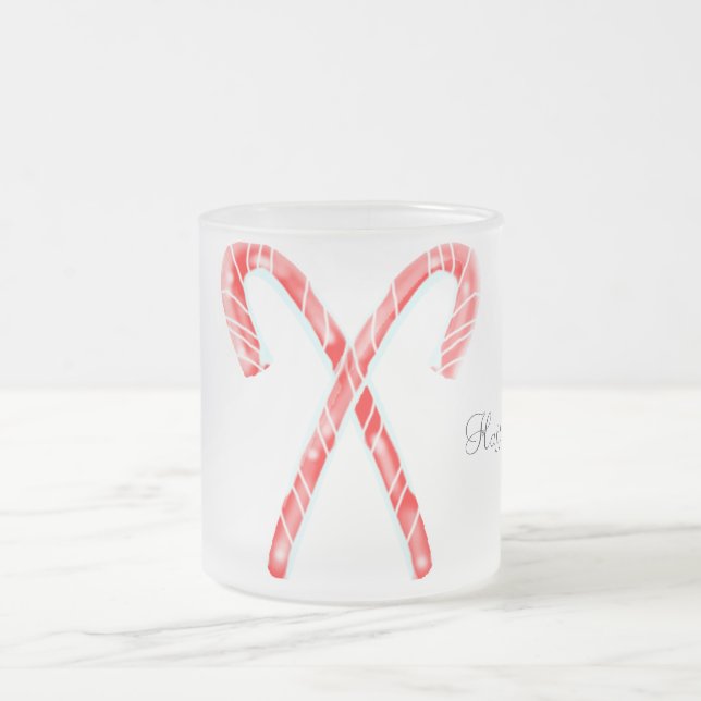 Frostiga godisstavar-mugg frostad glasmugg (Center)