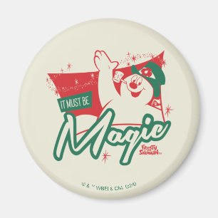 Frostigt från Snögubbe - det måste vara magiskt Magnet