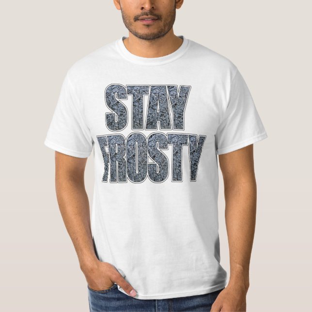 frostigt stag t-shirt (Framsida)